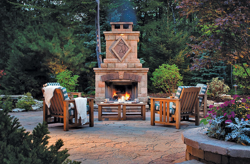 Outdoor Firepits & fireplace